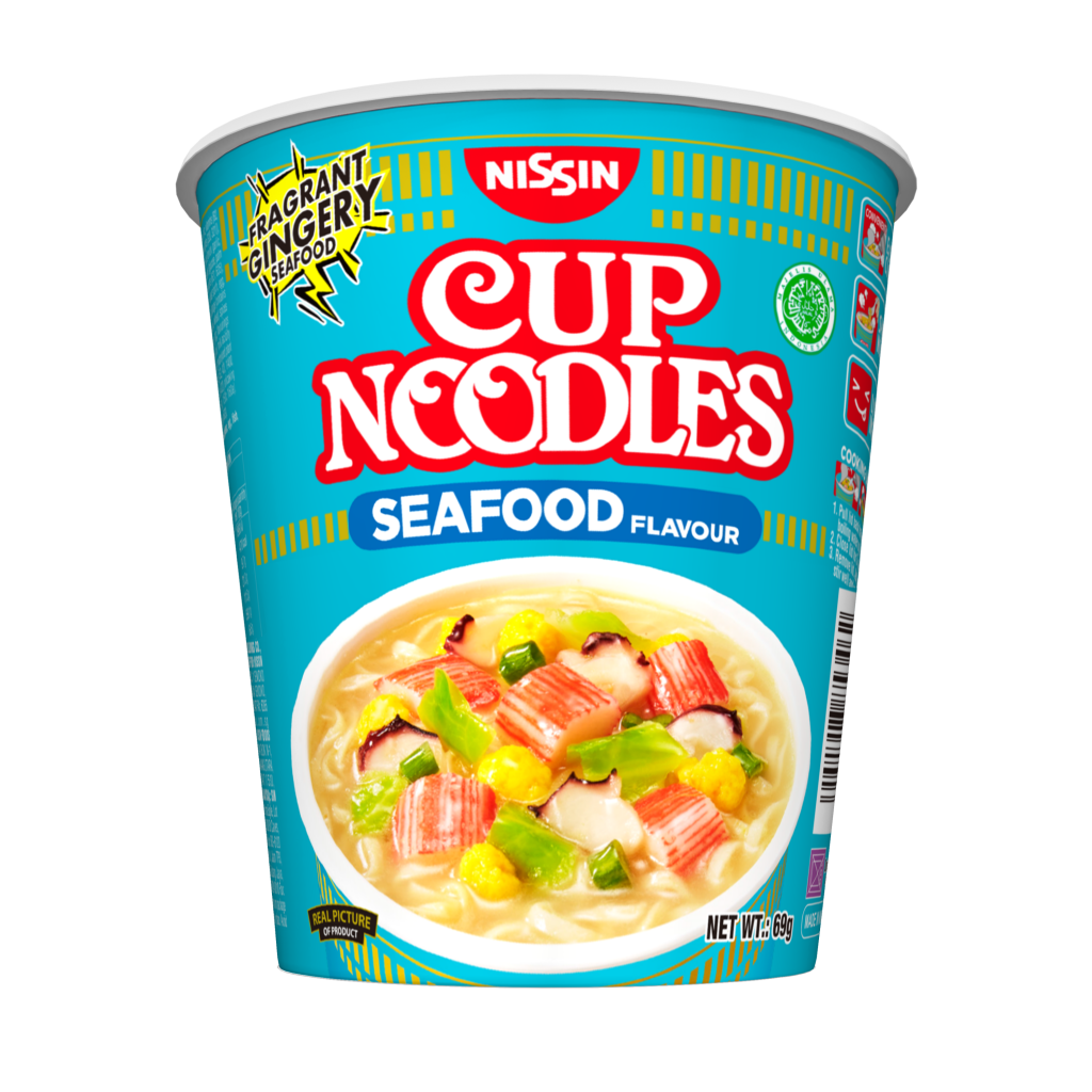 thumbnail image 2 of 10-Pack Nissin Cup Ramen Noodles – Seafood Flavor – Japanese Ramen – Imported 2 of 2