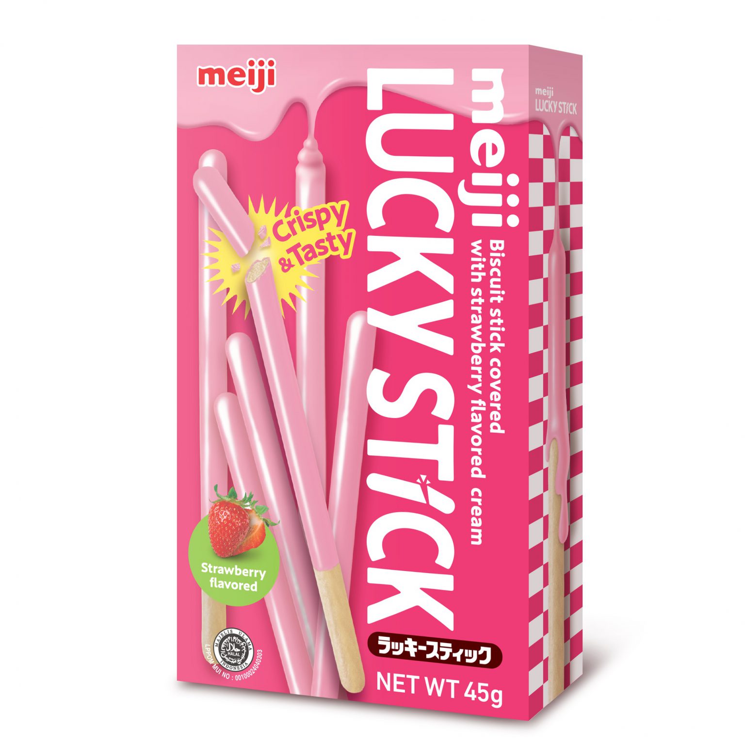 Meiji Lucky Stick Strawberry – Shojikiya