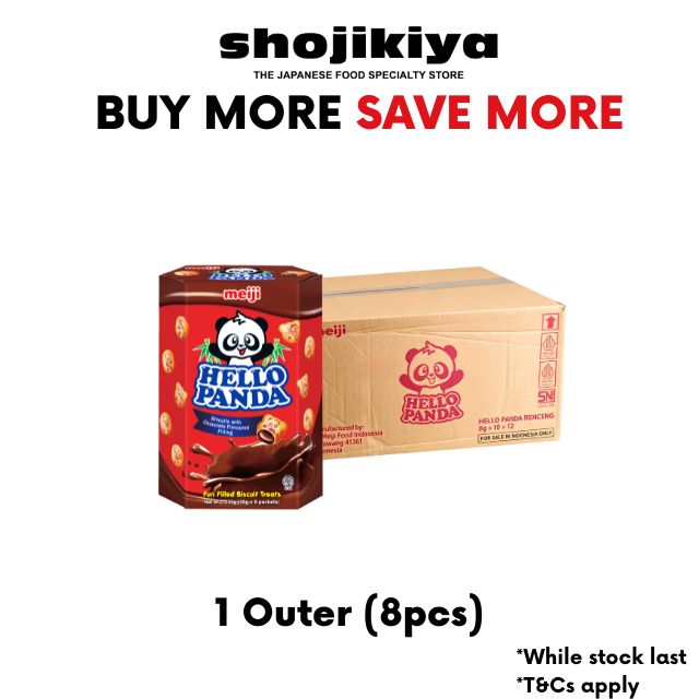Meiji Hello Panda Chocolate Family Packet