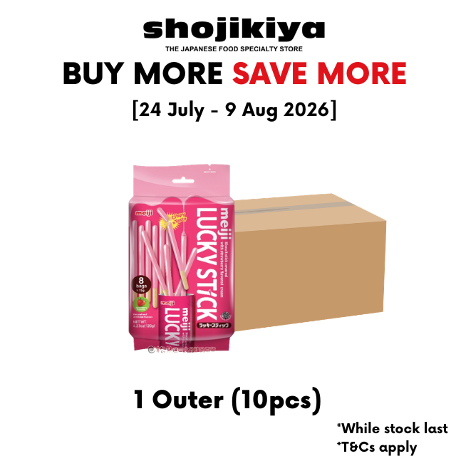 Meiji Lucky Stick Strawberry FP