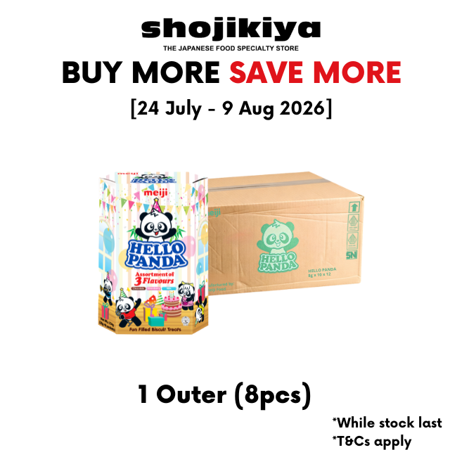 Meiji Hello Panda Family Pack Assorted