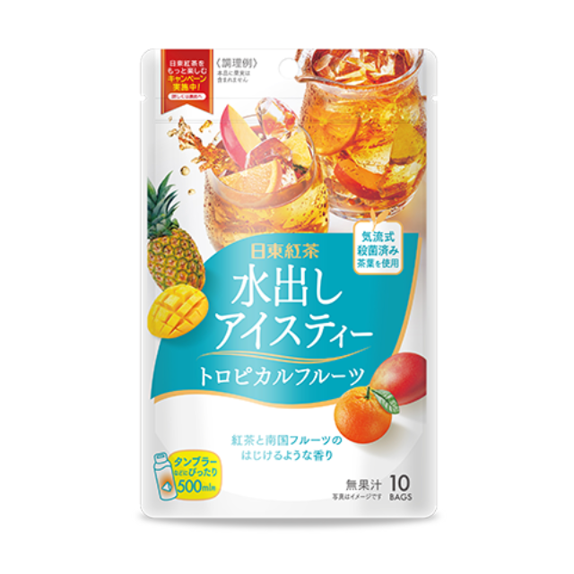 Nitto Cold Brew Ice Tea Tropical Fruit 10P