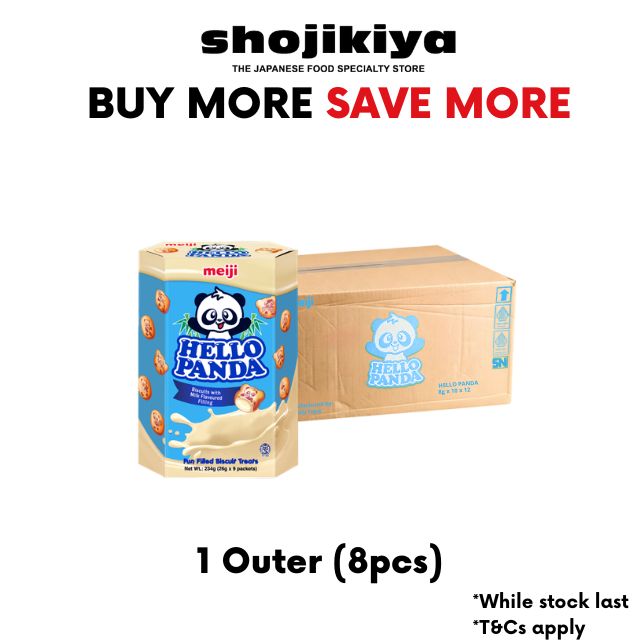 Meiji Hello Panda Milk Family Pack