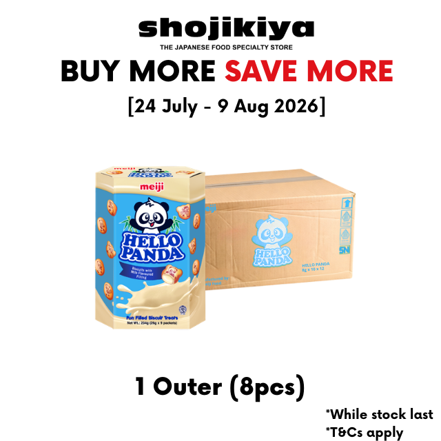 Meiji Hello Panda Milk Family Pack