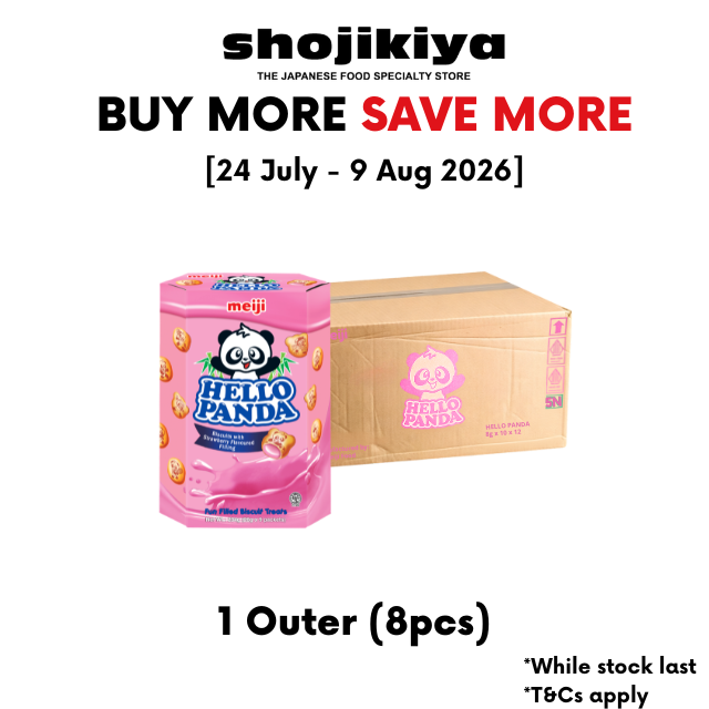 Meiji Hello Panda Strawberry Family Packet
