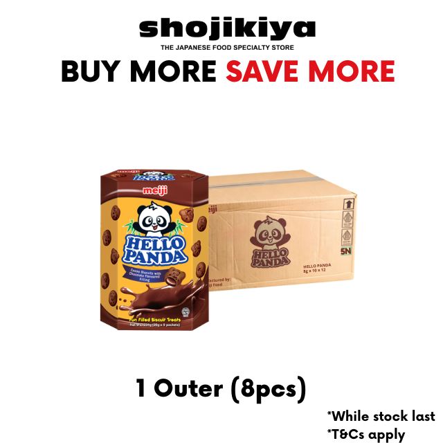 Meiji Hello Panda Double Choco Family Pack