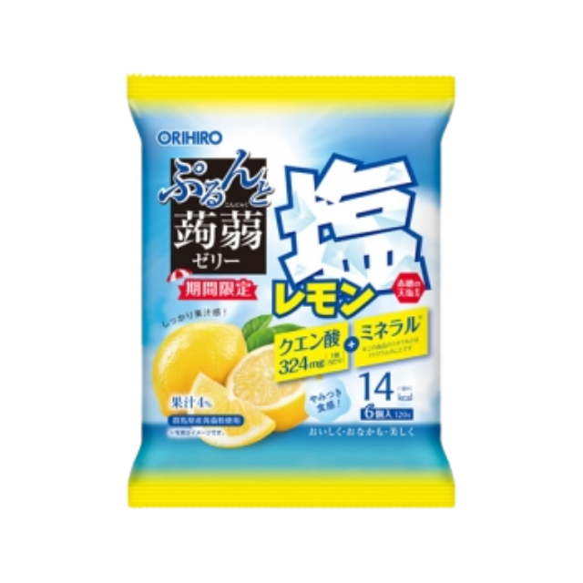 Orihiro Purunto Konjac Jelly Salt Lemon