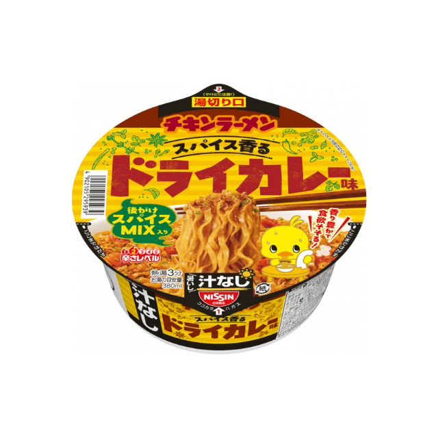 Nissin Chicken Ramen No Soup Donburi Spice Kaoru Dry Curry