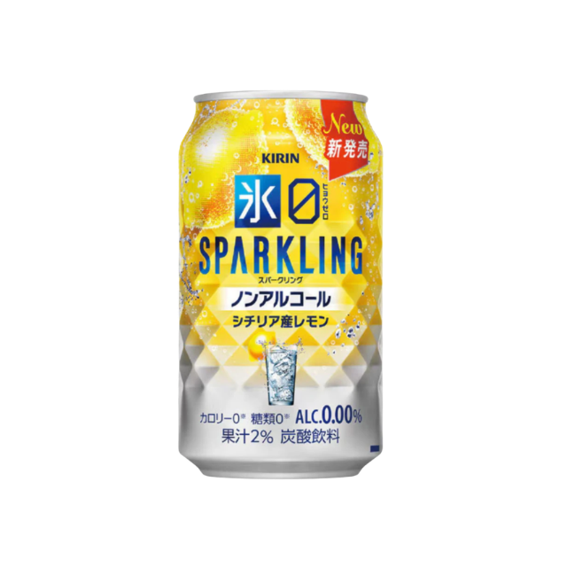 Kirin Hyo Zero Sparkling Sicilia Lemon Can Non-alcohol