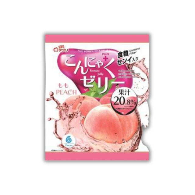 Aguri Konjac Jelly Peach